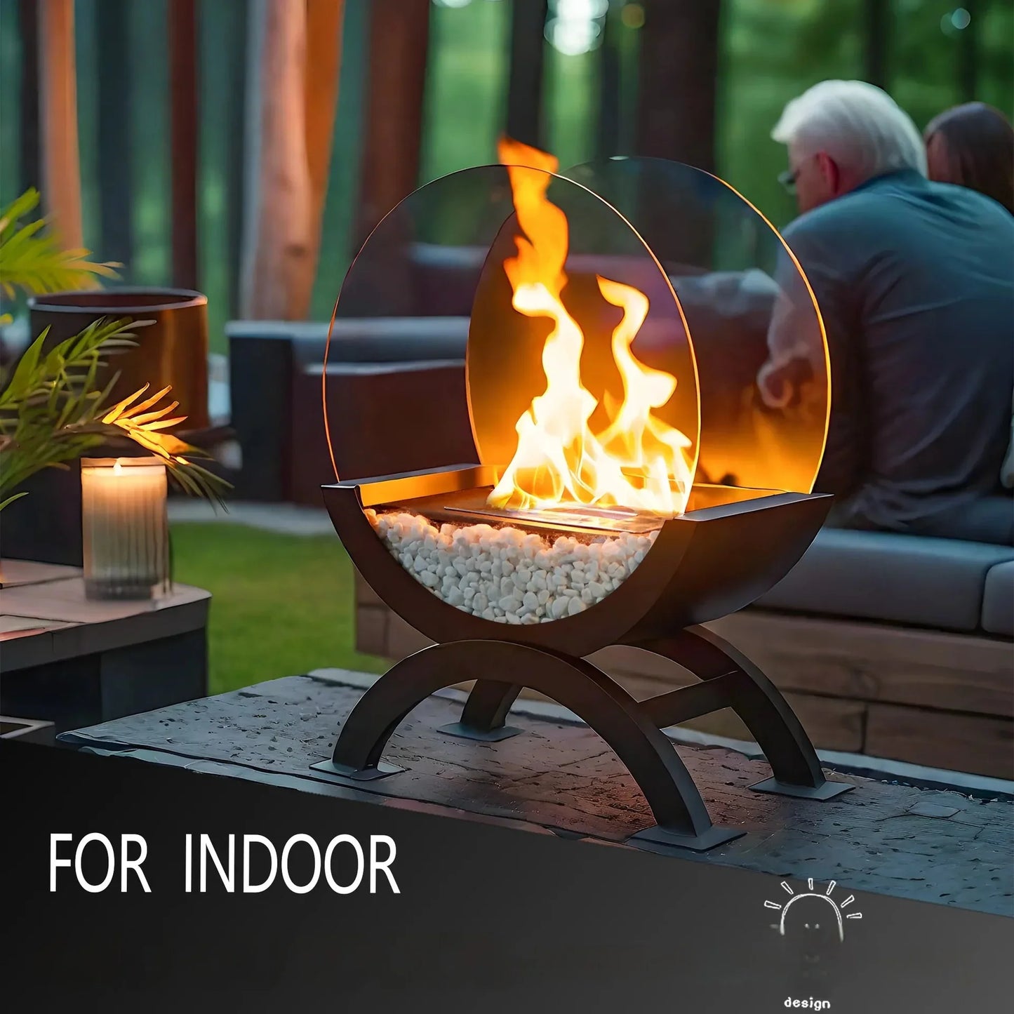 Lareira de Mesa Solis