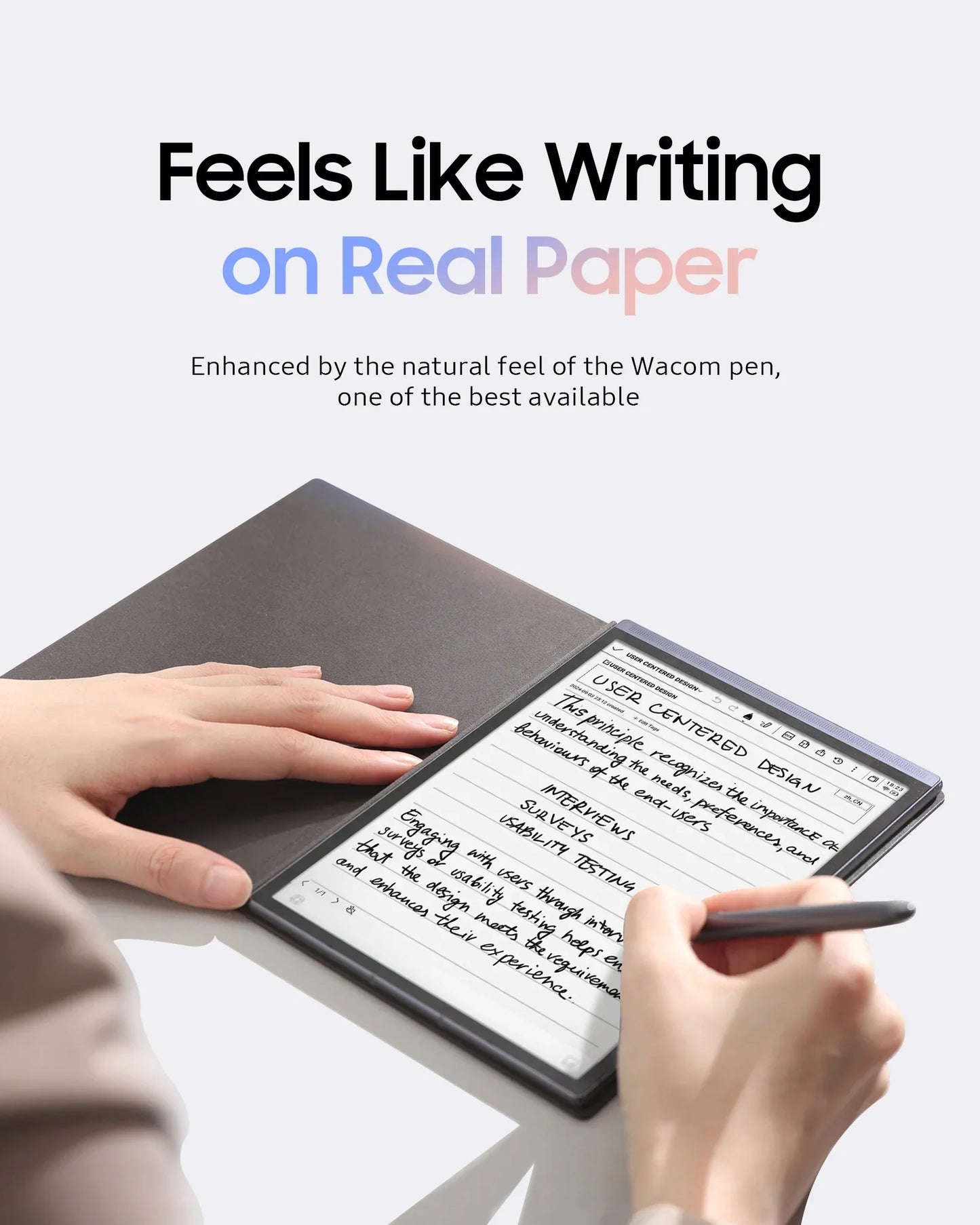 AI Note Air2 Set: Tablet + Protective Case